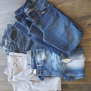 Lot of 5 pair size 8 jeans!
